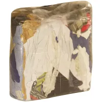 Ветошь обтирочная Vega "Эконом", ассорти, хлопок, смесовая ткань, 100-180г/м2, 10кг