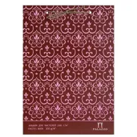 Альбом для пастелей, 20л., А3 Лилия Холдинг "Палаццо. Модерн", 200г/м2, сутаж, фуксия