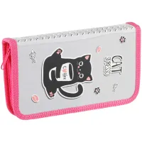 Пенал 1 отделение, 190*110 ArtSpace "CatSpresso", ламинированный картон