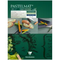 Альбом для пастели, 12л., 300*400мм, на склейке Clairefontaine "Pastelmat", 360г/м2, бархат, цв. блок