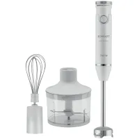 Блендер погружной Scarlett SC-HB42F91, 700Вт, измельчитель, венчик, 14 скоростей