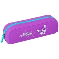 Пенал 1 отделение силиконовый Berlingo "Cute corgi", 200*60*50 мм