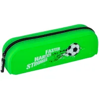 Пенал 1 отделение силиконовый Berlingo "Best game", 200*60*50 мм