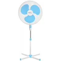 Вентилятор напольный Scarlett SC-SF111B23, голубой, белый