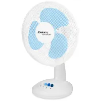 Вентилятор настольный Scarlett SC-DF111S07, 3 режима, белый