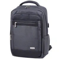 Рюкзак Berlingo City "Modern" 44*28*16см, 2 отделения, 4 кармана, отделение для ноутбука, USB разъем, эргономическая спинка