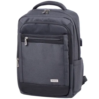 Рюкзак Berlingo City "Modern" 44*28*16см, 2 отделения, 4 кармана, отделение для ноутбука, USB разъем, эргономическая спинка