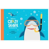 Альбом для рисования 08л., А4, на скрепке ArtSpace "Рисунки. Crazy shark"