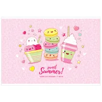 Альбом для рисования 08л., А4, на скрепке ArtSpace "Рисунки. So sweet", обложка-офсет