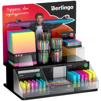 Дисплей торговый Berlingo "Подчеркни свою индивидуальность", 500*500*300мм