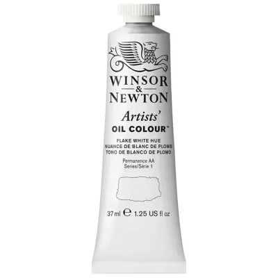 Краска масляная профессиональная Winsor&Newton "Artists Oil", 37мл, белый свинец