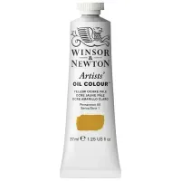 Краска масляная профессиональная Winsor&Newton "Artists Oil", 37мл, бледно-желтая охра