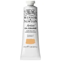 Краска масляная профессиональная Winsor&Newton "Artists Oil", 37мл, бриллиантовый желтый