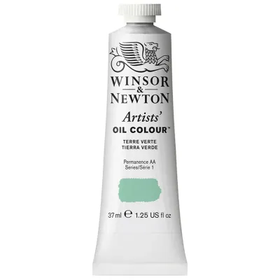 Краска масляная профессиональная Winsor&Newton "Artists Oil", 37мл, глауконит