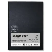 Скетчбук для эскизов 50л., А5 Winsor&Newton, 170г/м2, в твердом переплете, с перфорацией