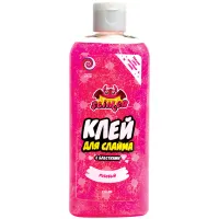 Клей для слаймов Slimer "С блестками. Розовый", 150мл