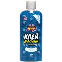 Клей для слаймов Slimer "С блестками. Голубой", 150мл