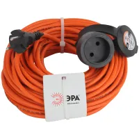 Удлинитель в бухте силовой Эра UPx-1-2x0.75-20m-IP44, без заземления, ПВС 2х0.75, 20м