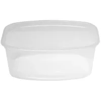 Контейнеры одноразовые OfficeClean 500мл, набор 100шт., без крышек, 138*102*51мм, ПП, прозрачные