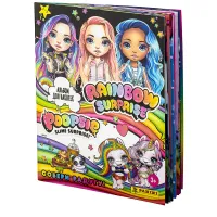 Альбом для наклеек Panini "Poopsie rainbow surprise"