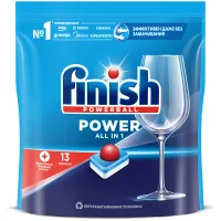 Таблетки для посудомоечной машины Finish Power "All in 1", 13шт.