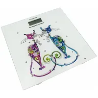 Весы напольные Gelberk GL-205, электронные, стекло, 180кг