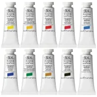 Гуашь художественная Winsor&Newton "Designers Gouache", Intro Set 10 цветов, 14мл, туба, картон. упаковка