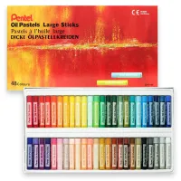 Пастель масляная Pentel "Oil Pastels XXL", 48 цветов, картон. упаковка