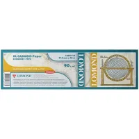 Бумага для плоттера матовая для САПР и ГИС (эконом) Lomond, 914мм*45м, 90г/м2, вт. 50,8мм