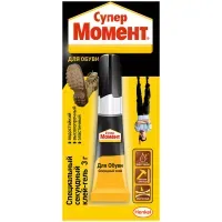 Клей Момент "Супер. Для обуви", 3г, мульти-карта