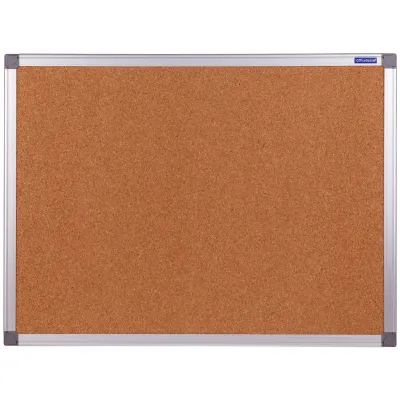 Доска пробковая OfficeSpace, 45*60см, алюминиевая рамка