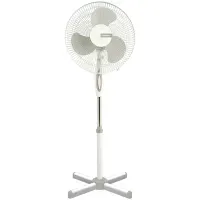 Вентилятор напольный Centek CT-5004 Gray, подсветка, серый