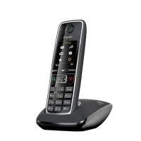 Телефон беспроводной Gigaset C530, цветной дисплей, АОН, 150 номеров, черный
