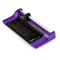 Резак роликовый А4 Dahle Color ID 507, 320мм, до 8 листов, фиолетовый, металлическое основание