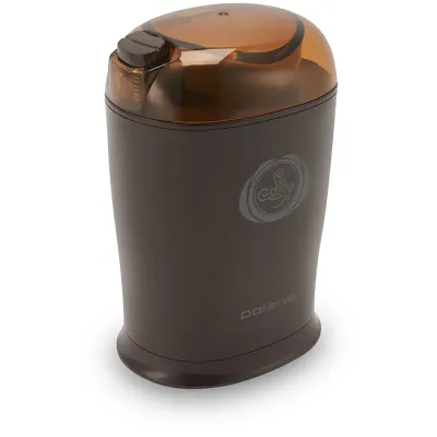 Кофемолка Polaris PCG 1017, 170Вт, 50г, пластик, коричневый