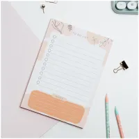 Блок для записей (To Do list) MESHU 14,8*21,0см (А5), 50л., "Terracotta", на склейке