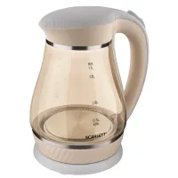 УЦЕНКА-Чайник электрический Scarlett SC-EK27G86, 1,7л, 2200Вт, с подсветкой, стекло/пластик