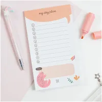 Блок для записей (To Do list) MESHU 10,0*17,0см, 50л., "Meow", на склейке