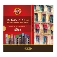 Пастель художественная Koh-I-Noor "Toison D`or Soft 8517", 72 цвета, картон. упаковка (ПОД ЗАКАЗ)