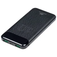 Внешний аккумулятор RivaCase PowerBank VA2542 10000mAh, дисплей, Li-pol, Type-C, Micro USB, Quick Charge 3.0A