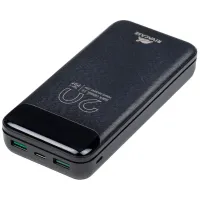 Внешний аккумулятор RivaCase PowerBank VA2582 20000mAh, дисплей, Li-pol, Type-C, Micro USB, Quick Charge 3.0A
