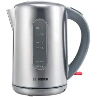 УЦЕНКА-Чайник электрический Bosch TWK7901, 1,7л, 2200Вт, нержавеющая сталь