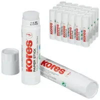 Клей-карандаш Kores "Paper Stick", 20г, прозрачный, ПВА