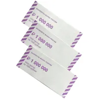 Накладка для банкнот номиналом  1000руб., картон, 1000шт.