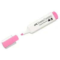 Маркер перманентный для ткани Faber-Castell "Textile" розовый, 1-5мм