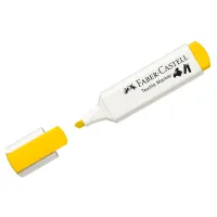 Маркер перманентный для ткани Faber-Castell "Textile" желтый, 1-5мм