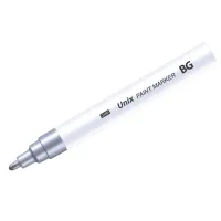 Маркер-краска BG "Unix" серебряная, 2мм