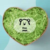 Бумажный наполнитель 3мм, MESHU, 100г, зеленый