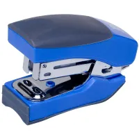 Мини-степлер № 24/6 BG "M-20" до 20 л., пластиковый корпус с резиновыми вставками, ассорти, картонная коробка