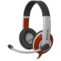 Игровая гарнитура Warhead G-120 красный + белый, кабель 2 м DEFENDER